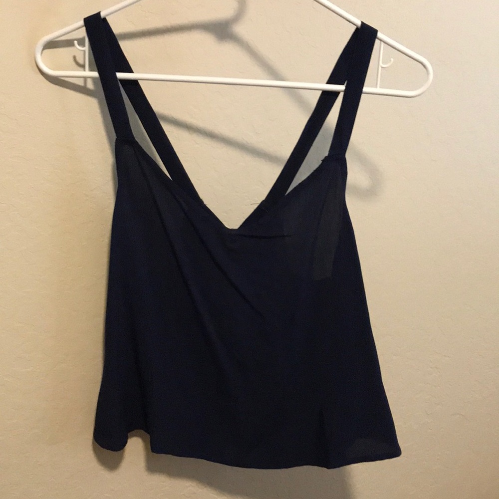 TOBI navy blue blouse. Size S.